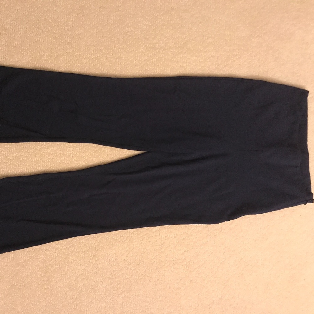 Fabletics Navy Blue Flare Work Pant